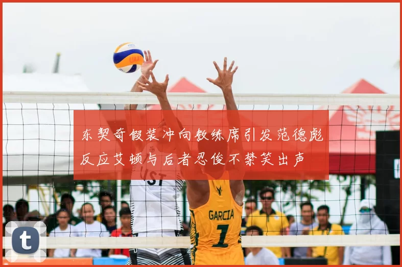 东契奇假装冲向教练席引发范德彪反应艾顿与后者忍俊不禁笑出声