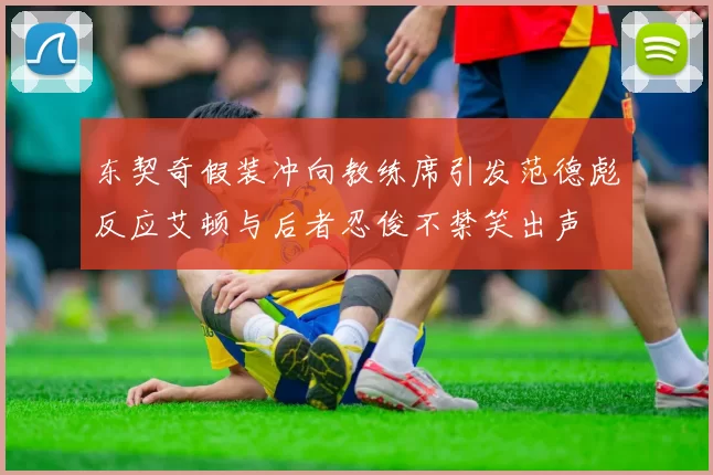 东契奇假装冲向教练席引发范德彪反应艾顿与后者忍俊不禁笑出声