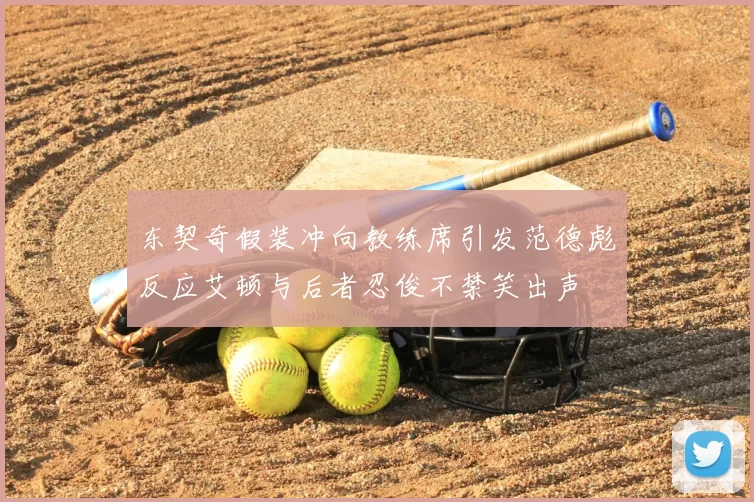 东契奇假装冲向教练席引发范德彪反应艾顿与后者忍俊不禁笑出声
