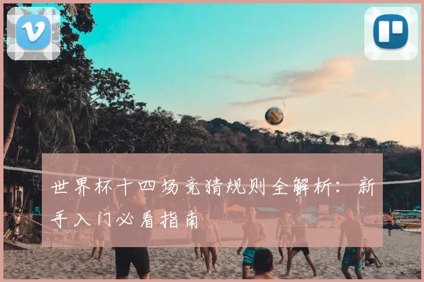 世界杯十四场竞猜规则全解析：新手入门必看指南