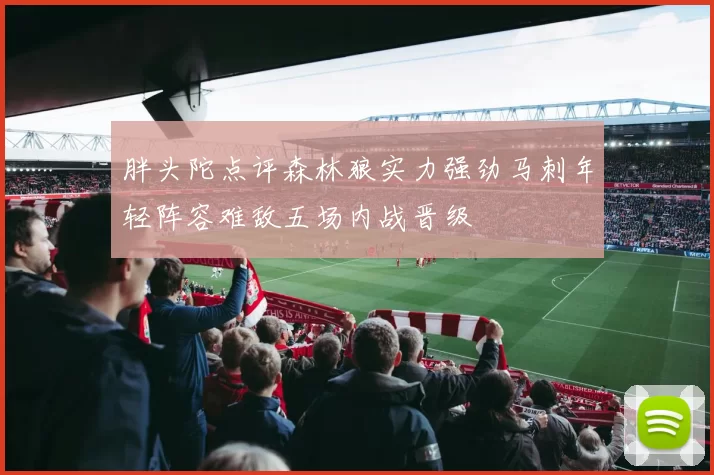 胖头陀点评森林狼实力强劲马刺年轻阵容难敌五场内战晋级