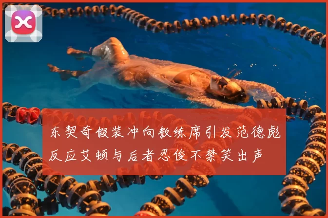 东契奇假装冲向教练席引发范德彪反应艾顿与后者忍俊不禁笑出声